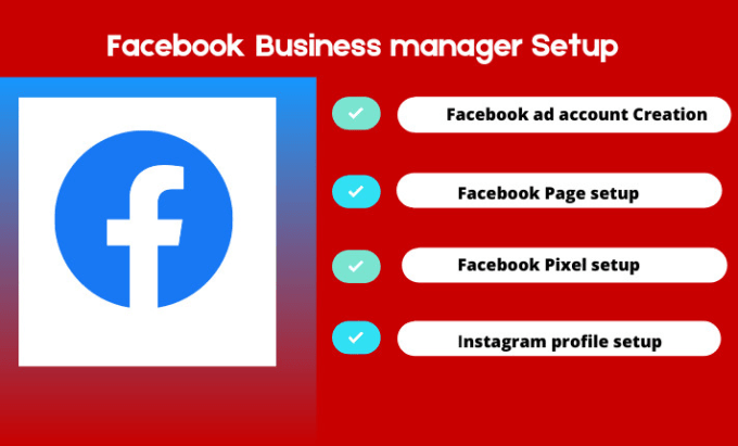 Gig Preview - Setup your professional facebook business manager, page, and ad account