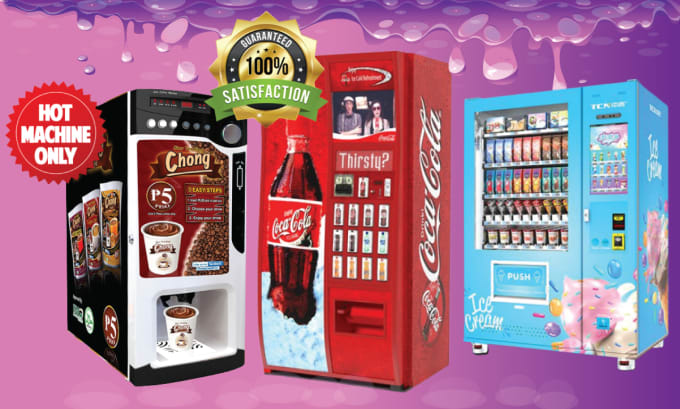 Gig Preview - Design creative vending machine wrap design and atm machine wrap truck wrap