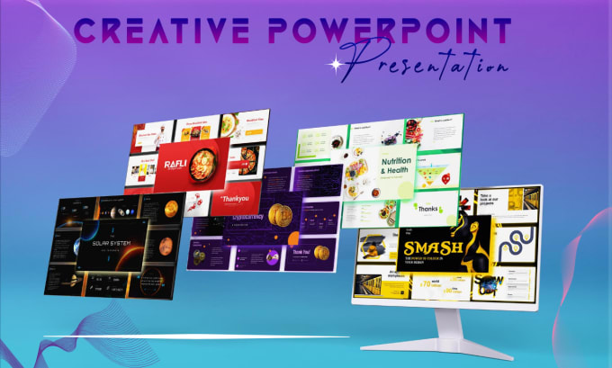 Gig Preview - Design business powerpoint presentation template or sales pitch deck