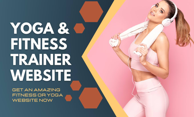 Gig Preview - Create a yoga, fitness or gym website