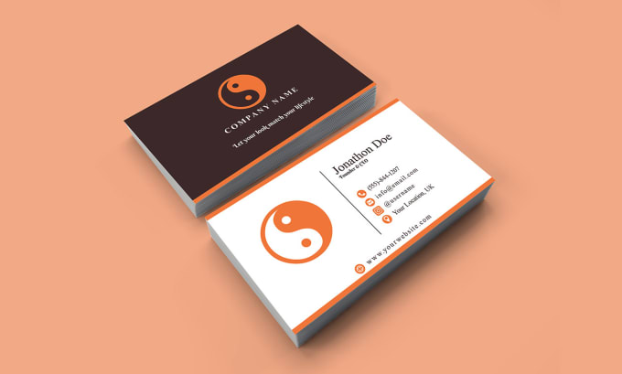 Gig Preview - Do professional business card design services