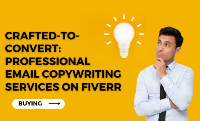 Gig Preview - Crafted to convert professional email copywriting services on fiverr