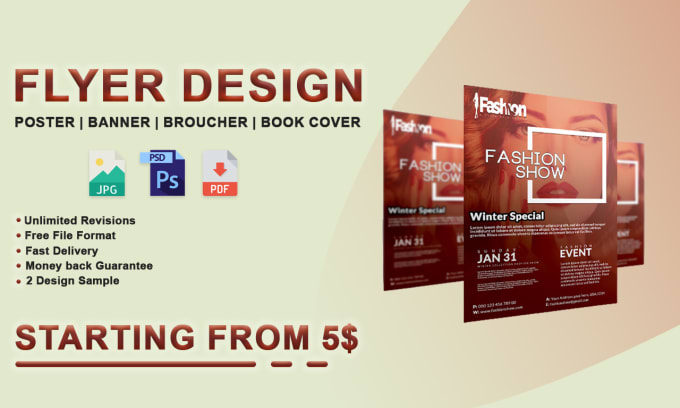 Gig Preview - Professional business brochure and flyer design