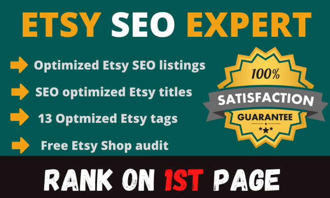 Bestseller - optimize your etsy SEO by writing etsy titles and tags