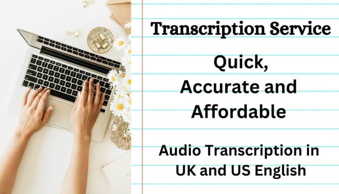 Gig Preview - Provide accurate and quick transcription of your audio