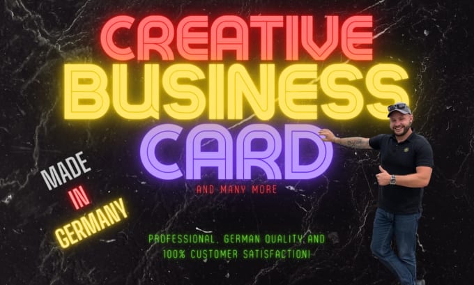 Gig Preview - Design a unique and creative business card