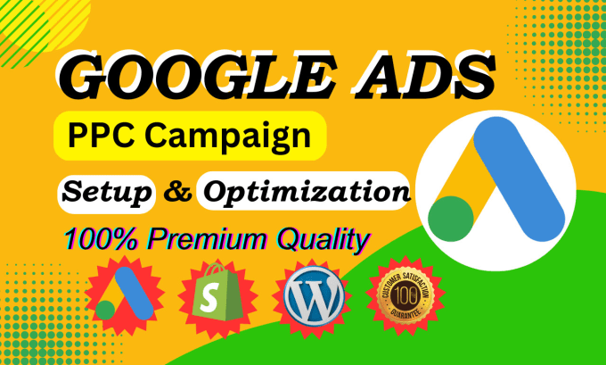 Gig Preview - Run effective google ads adwords PPC campaign