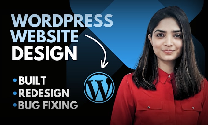 Gig Preview - Design, redesign, build, rebuild, fix, clone or revamp wordpress website