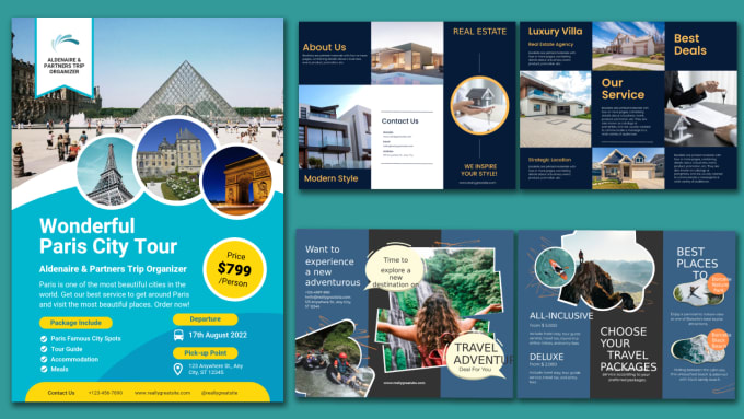 Gig Preview - Design a flyer, bifold, trifold, brochure