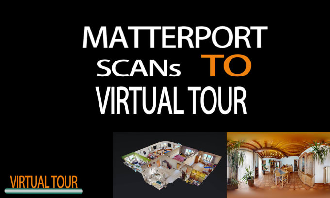 Gig Preview - Create virtual tour in matterport