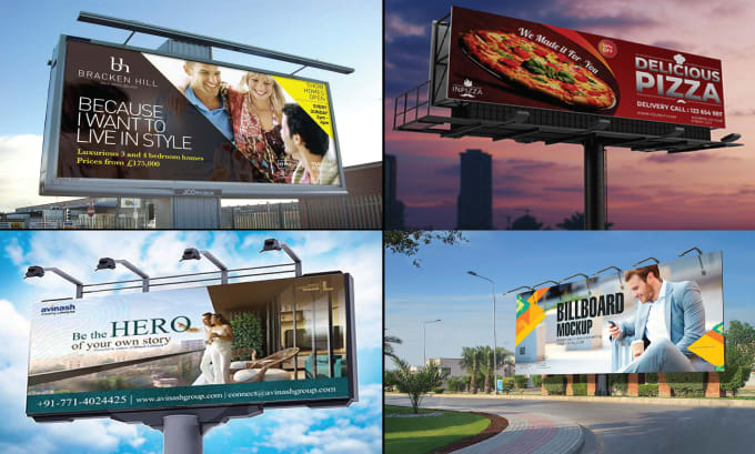 Gig Preview - Create billboard, yard sign, signage, signboard, or banner ads