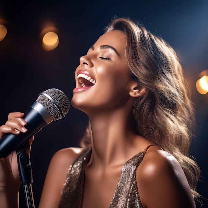 Gig Preview - Sing professional female vocal for you