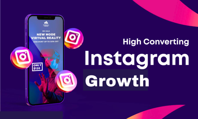 Gig Preview - Do fast instagram organic growth, instagram promotion, and marketing