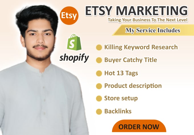 Gig Preview - Do etsy SEO, ebay, amazon and shopify