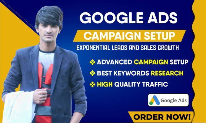 Gig Preview - Setup and manage ppc google ads campaign