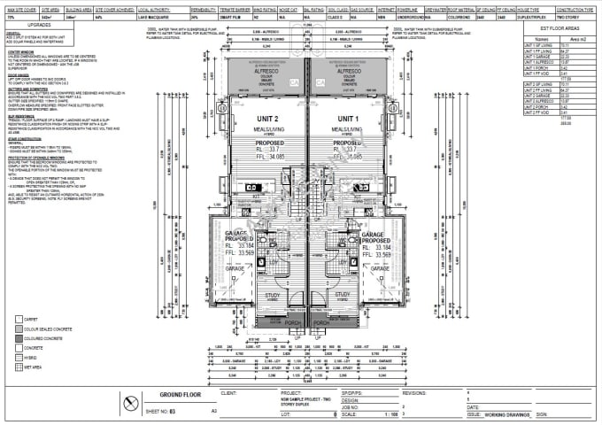 Gig Preview - Draw full working drawings with australian standards