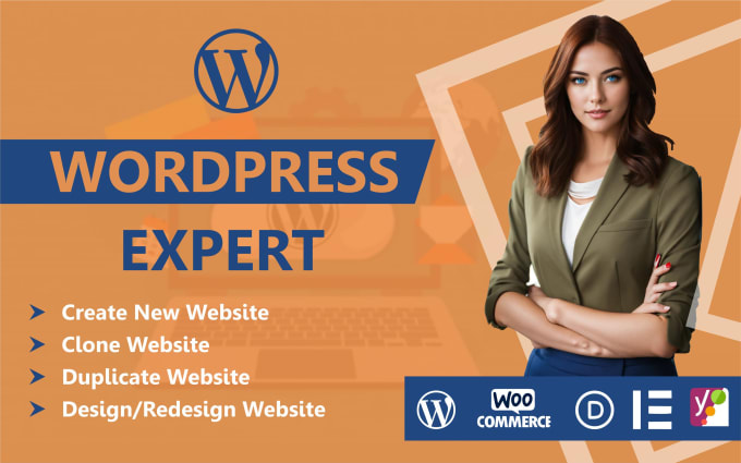 Gig Preview - Create a professional wordpress website design