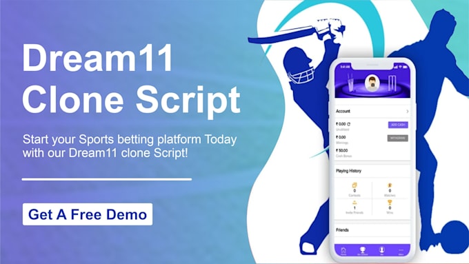 Gig Preview - Developed dream11 app clone