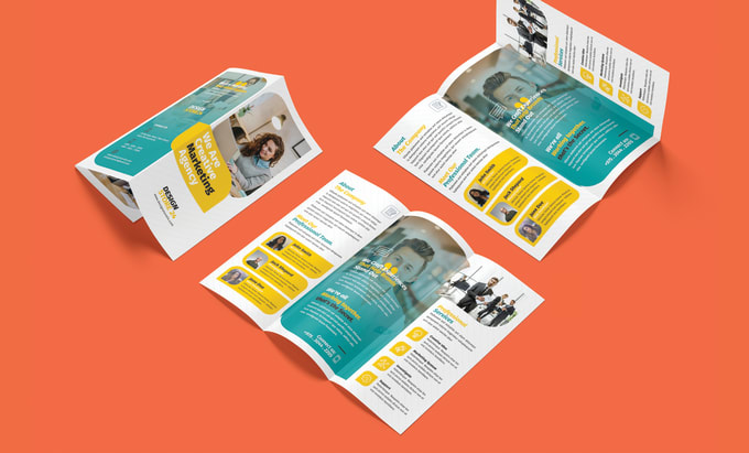 Gig Preview - Design flyer, bifold, trifold,  and business brochure design