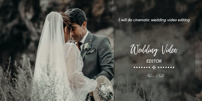 Gig Preview - Edit cinematic wedding and event videos professionally