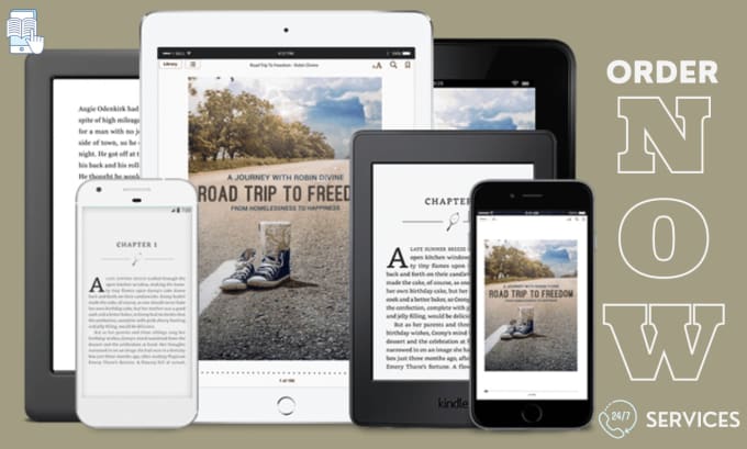 Gig Preview - Format and convert word doc to ebook kindle mobi, kpf, epub, or print PDF