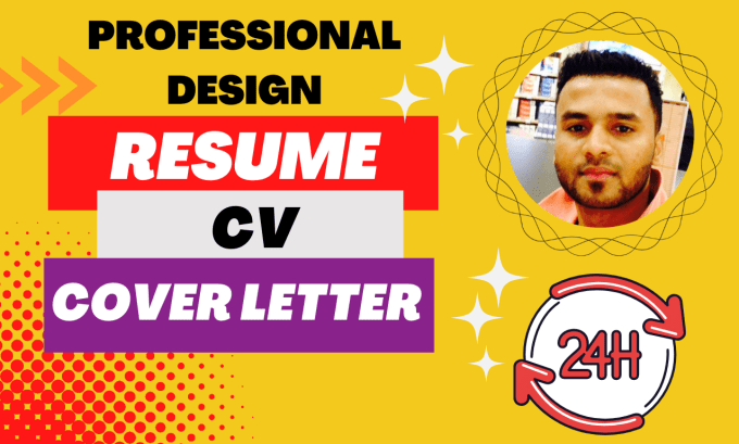 Gig Preview - Rewrite, design professional resume, cv and cover letter in 24 hours