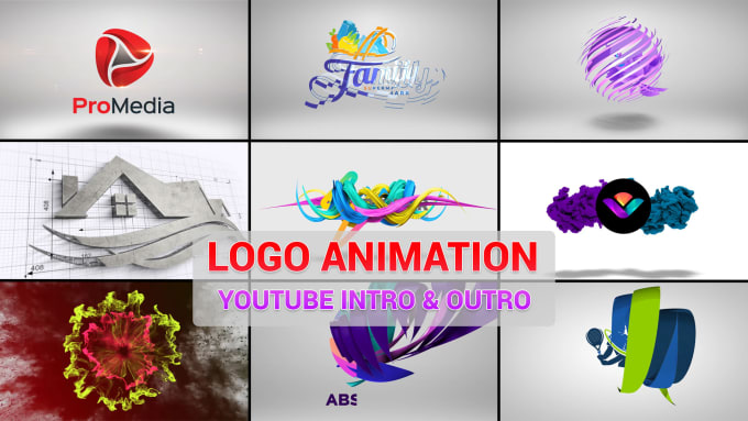 Gig Preview - Create a custom logo animation intro or outro