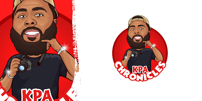 Gig Preview - Design, caricature mascot logo, modern cartoon character, cartoon