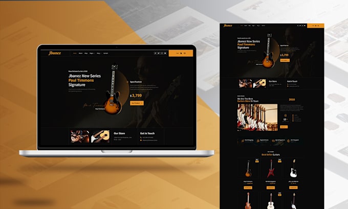 Gig Preview - Create woocommerce website website design and online store