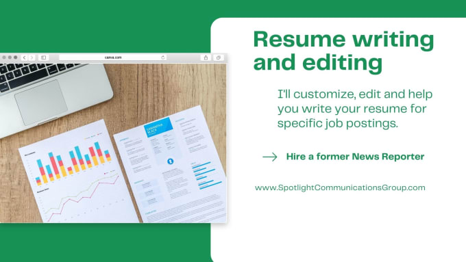 Gig Preview - Edit and write your resume