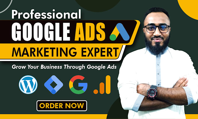 Gig Preview - Setup audit profitable google ads adwords PPC campaign with conversion tracking