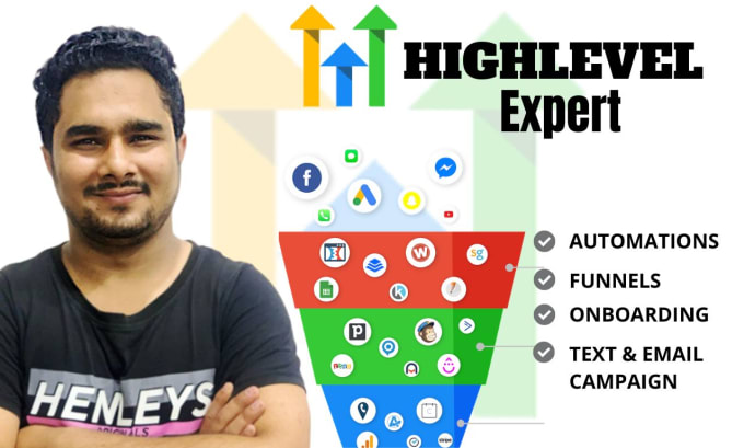 Gig Preview - Be your gohighlevel website, landing pages, ghl sales funnel expert