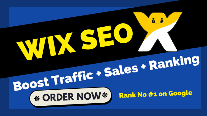 Gig Preview - Do technical and on page wix SEO for top google ranking