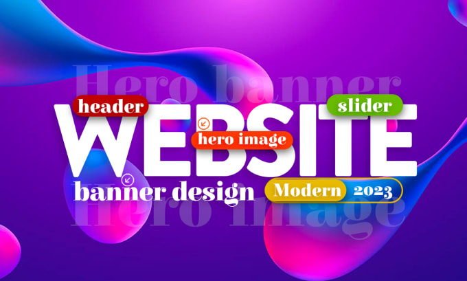 Gig Preview - Design hero image, website header, slider, banner, and hero banner