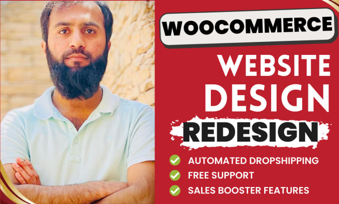 Gig Preview - Design wordpress woocommerce ecommerce website or online store