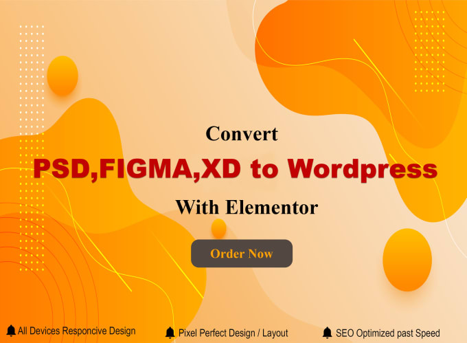 Gig Preview - Redesign and convert figma to elementor