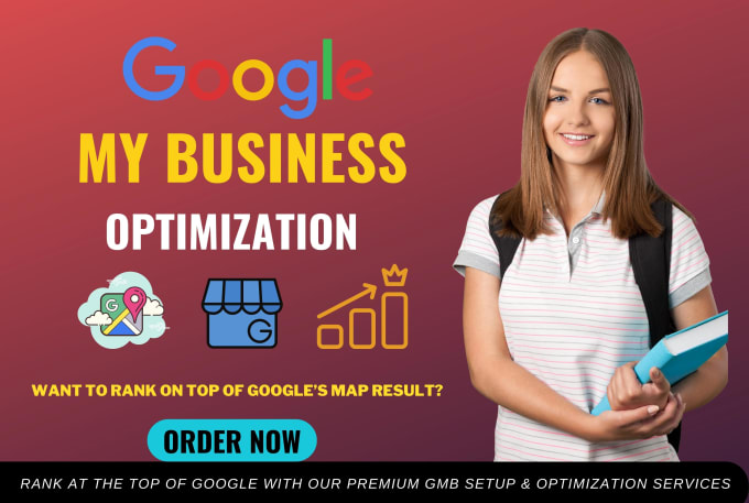 Gig Preview - Optimize your gmb listing for local SEO google ranking