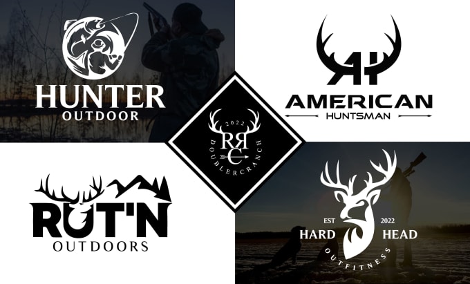 Gig Preview - Create hunting fishing and outdoor logo