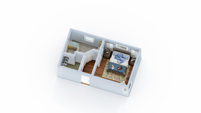 Gig Preview - Design professional 3d floor plan