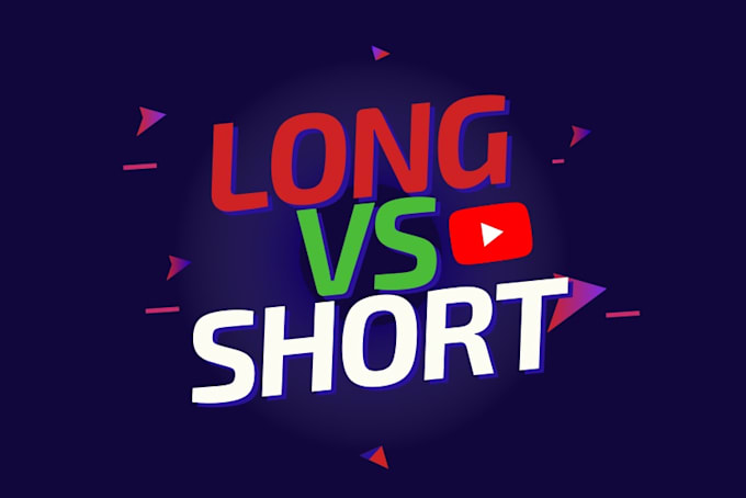 Gig Preview - Do youtube short and long video editing for you