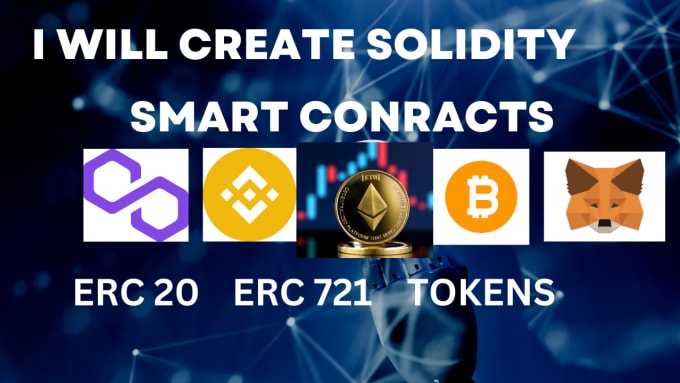 Gig Preview - Create custom erc20, polygon token with smart contract