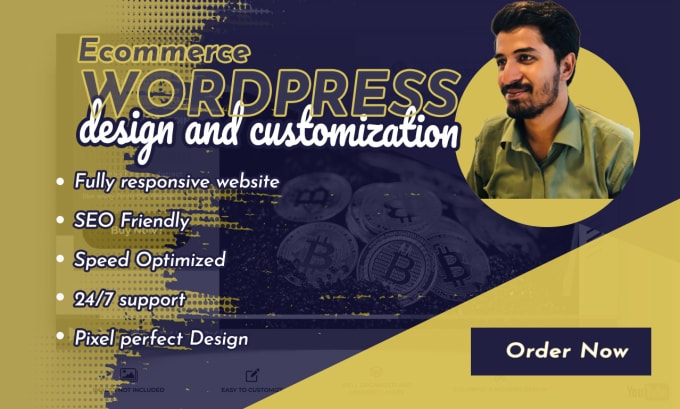 Gig Preview - Design modern wordpress landing page, elementor  landing page