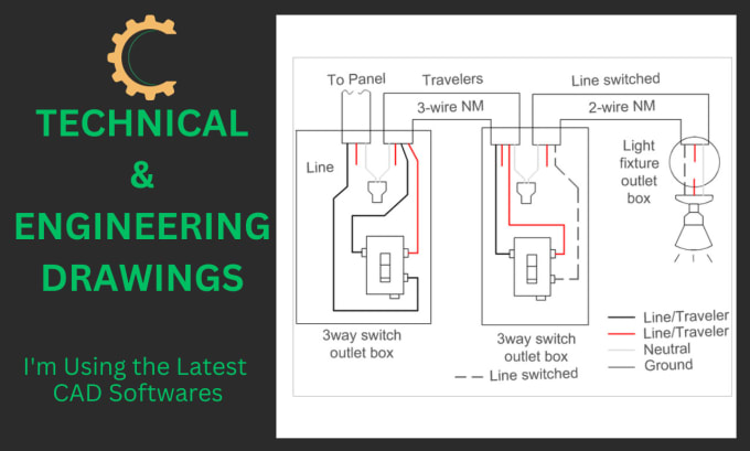 Gig Preview - Create 2d cad drawings of mechanical and industrial product