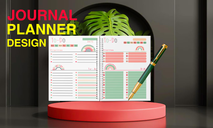 Gig Preview - Make custom planner, journal, tracker, calendar