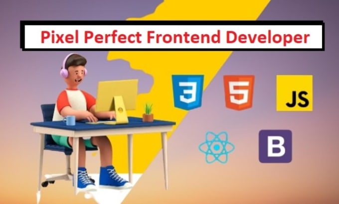 Gig Preview - Be your frontend developer