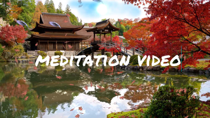 Gig Preview - Create relaxing, spa, yoga, nature meditation music video