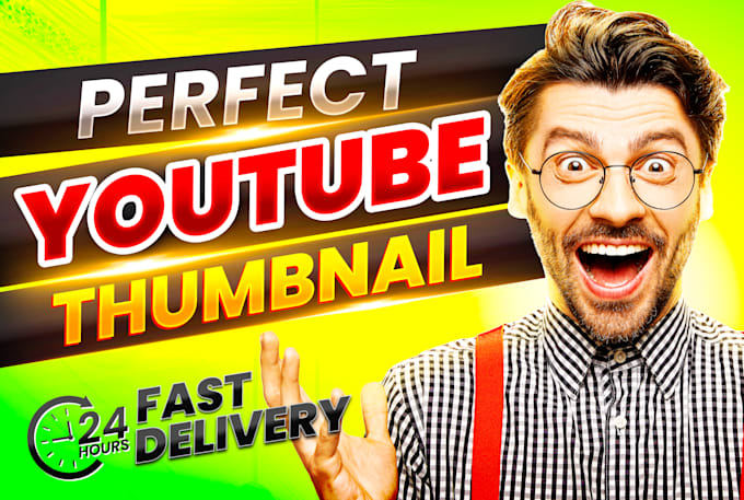 Gig Preview - Design a perfect thumbnail for youtube videos in 24 hours