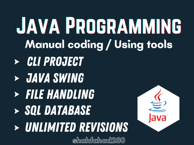 Gig Preview - Do java programming for you