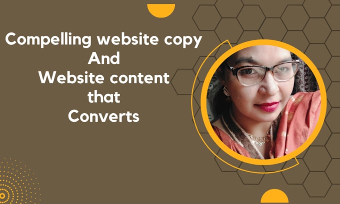 Gig Preview - Be your perfect website content copywriter