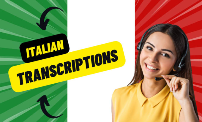 Gig Preview - Do italian audio or video transcription